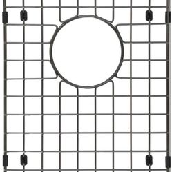 Starstar 50/50 Double Bowl Kitchen Sink Matte Black 304 Stainless Steel Bottom Two Grids (16 x 14)