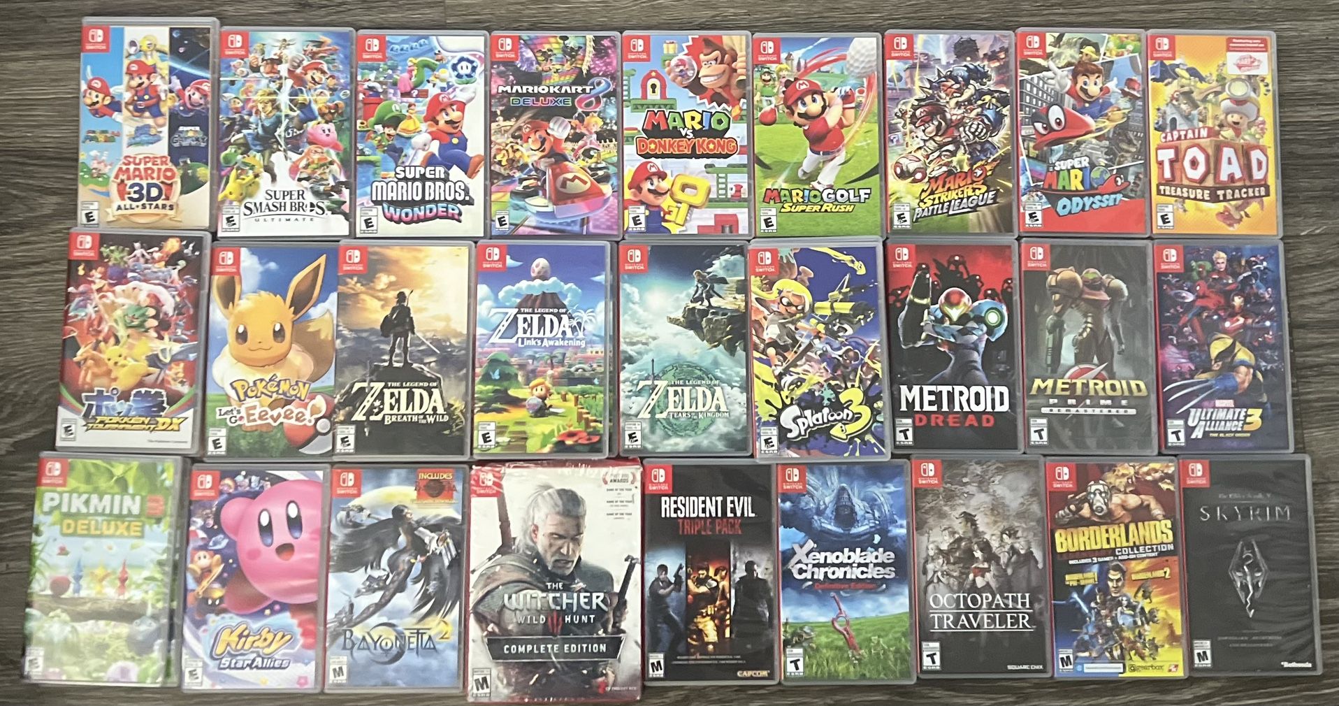 Nintendo Switch Games & More ! ( See Prices )