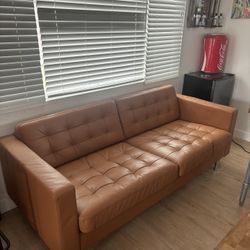 Leather Couch 