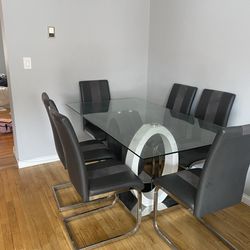 Dining Table With Chairs 6 Chairs 