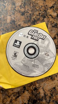 NFL Gameday 2001 (Sony PlayStation 1) $10