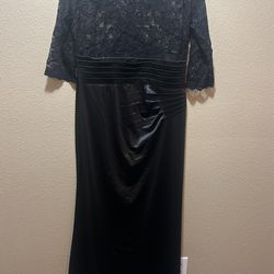 Black Formal Dress Size 2XL