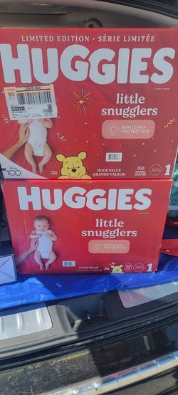 Huggies Bundle 2 Boxes 168ct Each Box. 70.00 