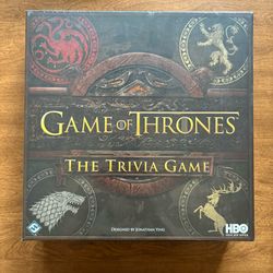 SEALED Game of Thrones Trivia Board Game 