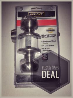Stainless Steel Knob By Defiant
