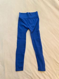 blue leggings