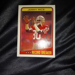 Jerry Rice  Card