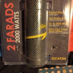 Brand New Stinger Farad Capacitor 