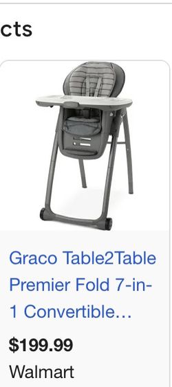 Graco High Chair/ table w/chair