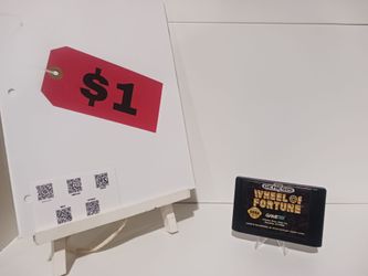 Sega Genesis Wheel of Fortune (92') $1.00