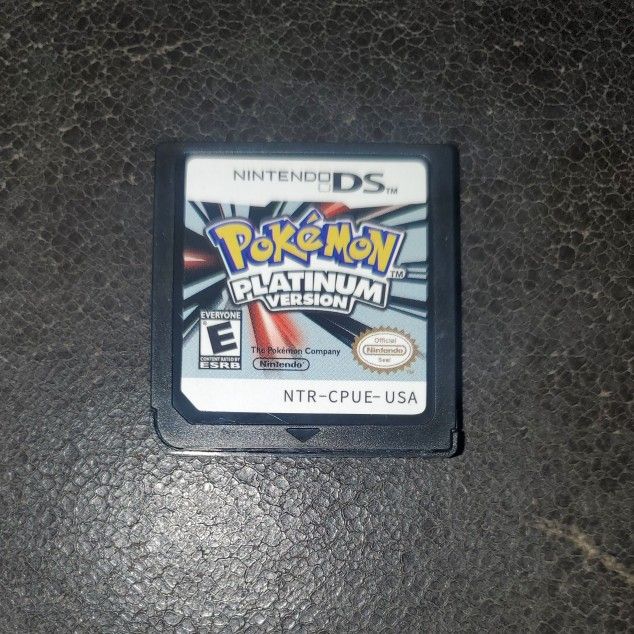 Pokemon Platinum Nintendo DS Video Game Cartridge 