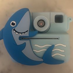 Insta Print Shark Kids Digital Camera 