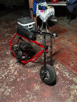 red gts mini bike