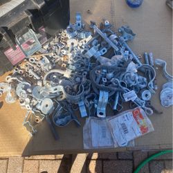 Husky Tool Box With Nuts Bolts Washers And Parts