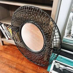 80 Cm Diameter Mirror , Black $20