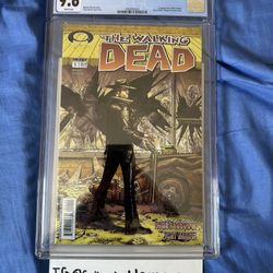WALKING DEAD #1 (Rick Grimes 1st app) CGC 9.6 NM+ Image Comics 2003 White Pages