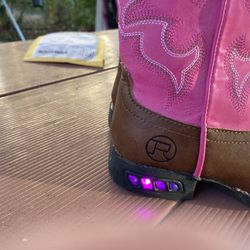 Roper Light Up cowgirl Boots 
