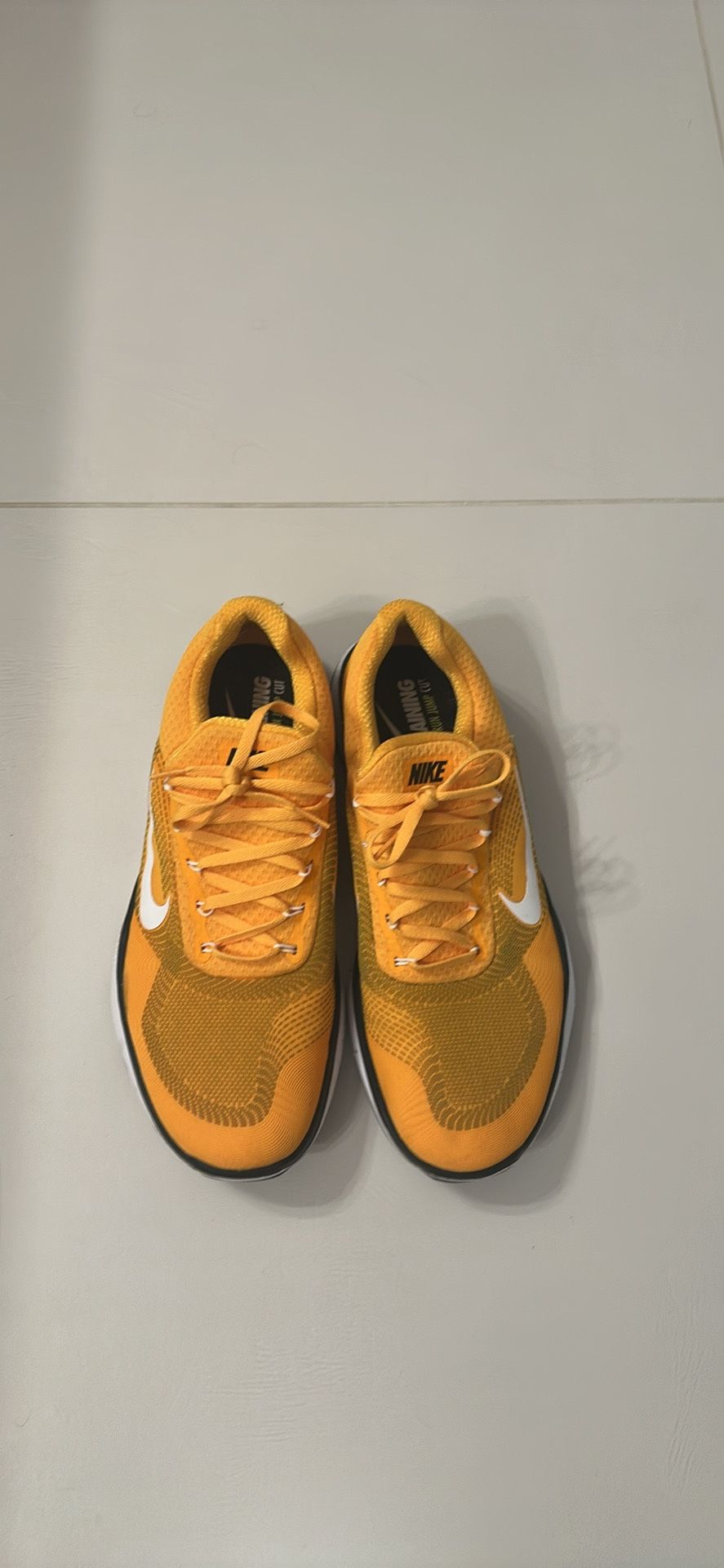 Nike free size 11 varsity gold