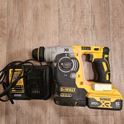 DEWALT DCH273 20v Brushless Rotary Hammer Drill * 5ah Battery Included,+ charger