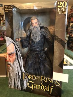 Lord of the rings Gandalf action figure. Never opened!