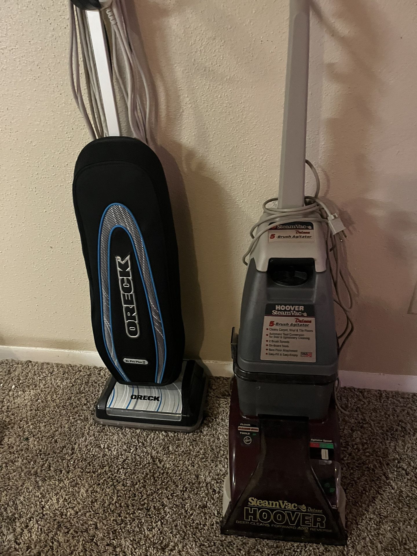 $50  Carpet Cleaner & Vacuum