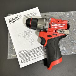 $60 NEW Milwaukee Hammer Drill (Gen. 3 - Newest Model)  12-Volt - TOOL-ONLY