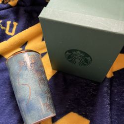 Starbucks 12 Fl Oz Porcelain Mermaid Tumbler