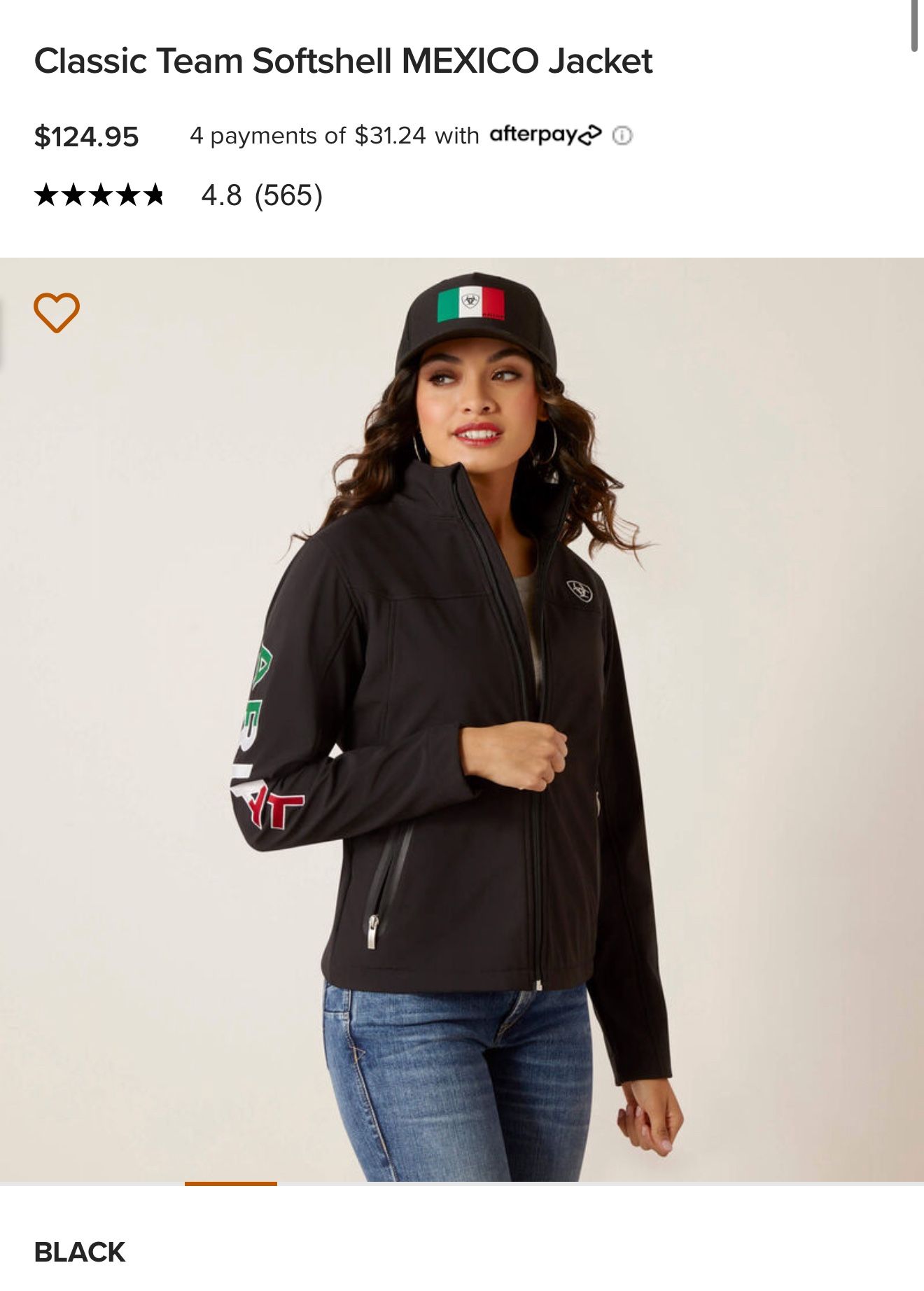 Ariat Black jacket