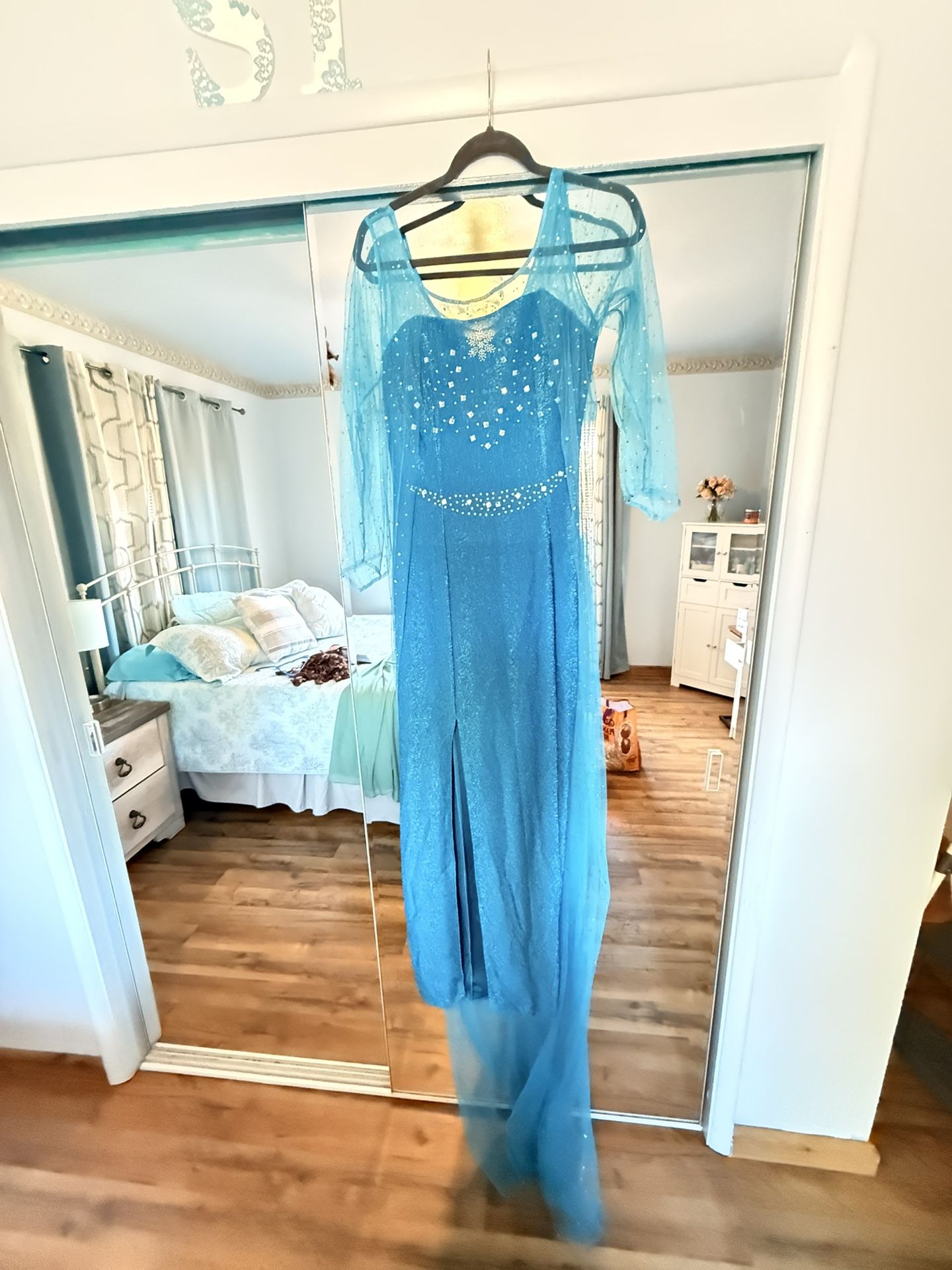 Adult Women's Size Medium Large Elsa Costume