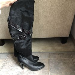 leather boots