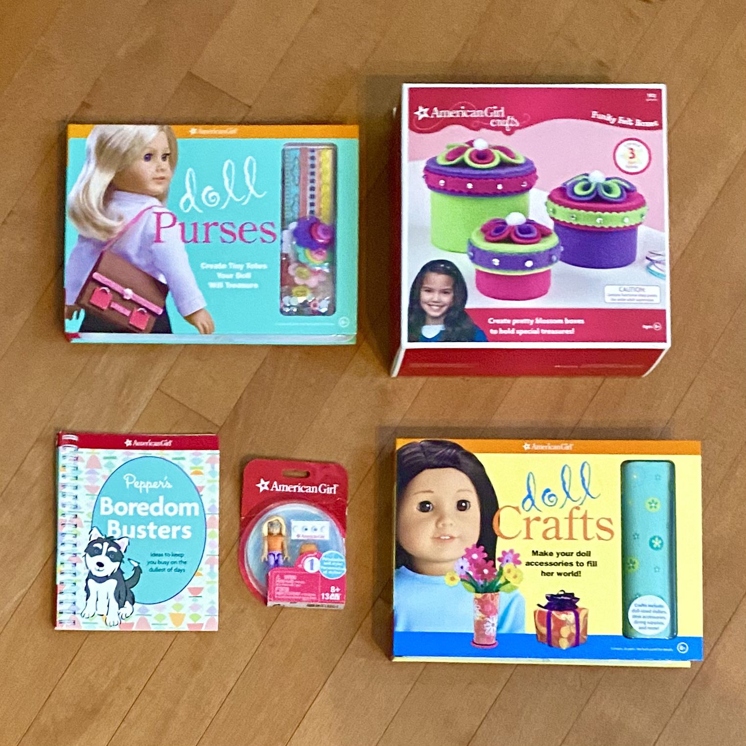 American Girl  Arts Crafts Toys Nice Gift FREE Doll Figure & Book