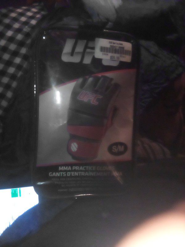 UFC Martial Arts Punch Mitts And UFC MMA Practice Gloves