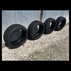 20” Goodyear Carbon Fiber Tires Chargers Challenger 245/45/20 