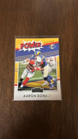 Aaron Donald Power Players Card