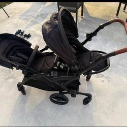 Contours curve 2 double stroller