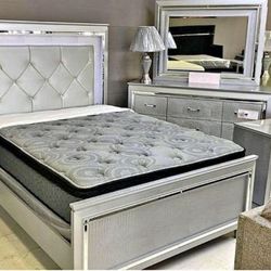 New 4pc Bedroom Set In Box 📦 Finance Available No Credit Needed $39 Down 