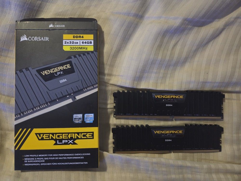 Corsair Vengeance 2x32Gb (64Gb) 3200MHz DDR4