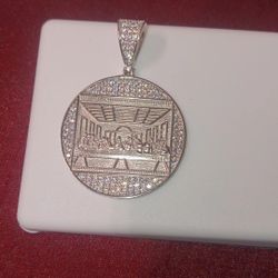 Last Supper 925 Silver Pendant