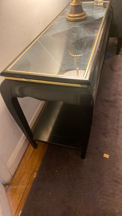 Classic black  Console Table