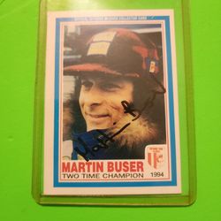 Martin Buser Card