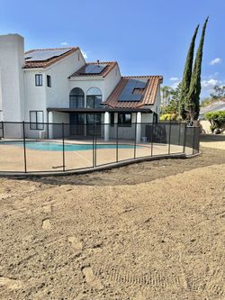 Removable Pool Fence