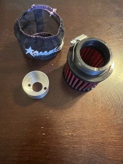 Genuine K&N filter and CNC velocity velocity stack