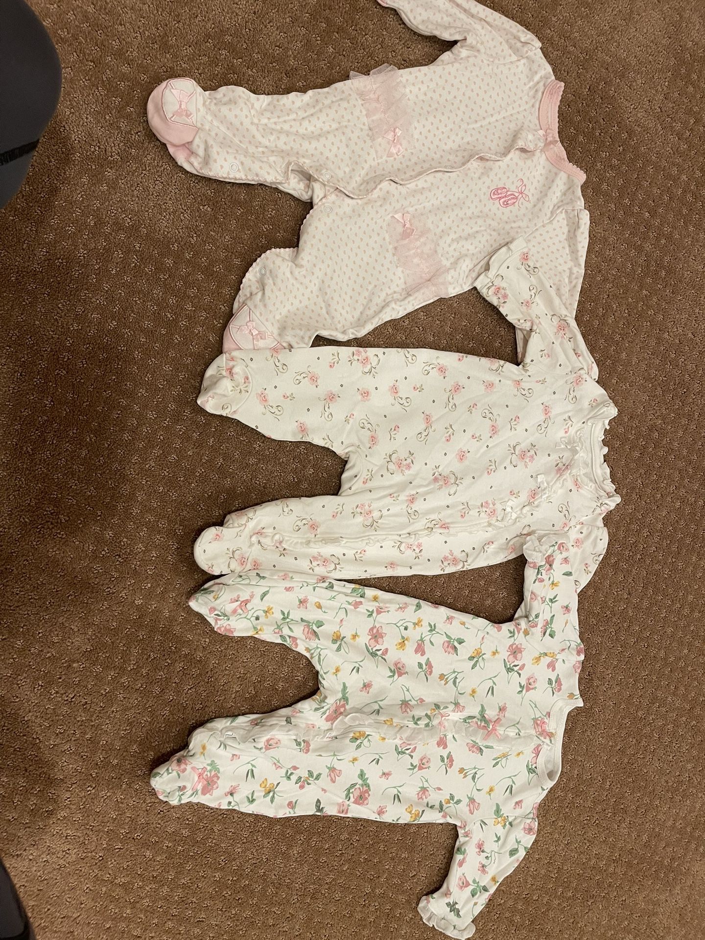 Sleepers 0-3 months Girls Bundle 