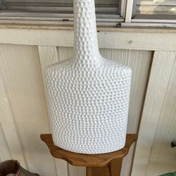 White Table Vase