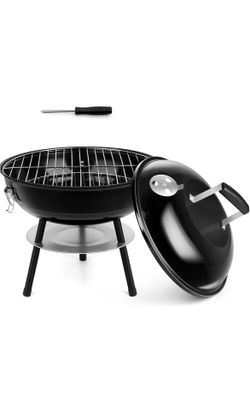 Mini grill + charcoal