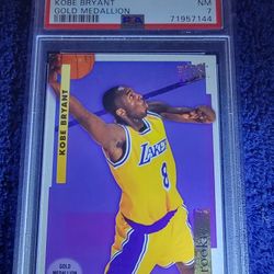 1996 Ultra KOBIE BRYANT Gold Medallion Graded Psa7