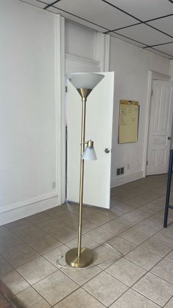 Gold Floor Lamp