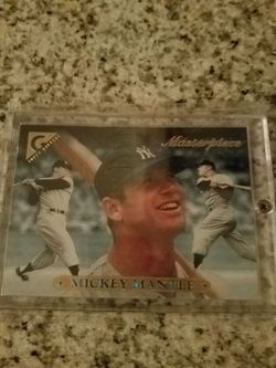 Mickey Mantle Baseball card