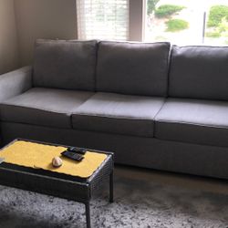 Like Brand New 3 Seater Couch With Loveseat Grey 