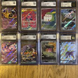 Pokemon Graded CGC Slabs